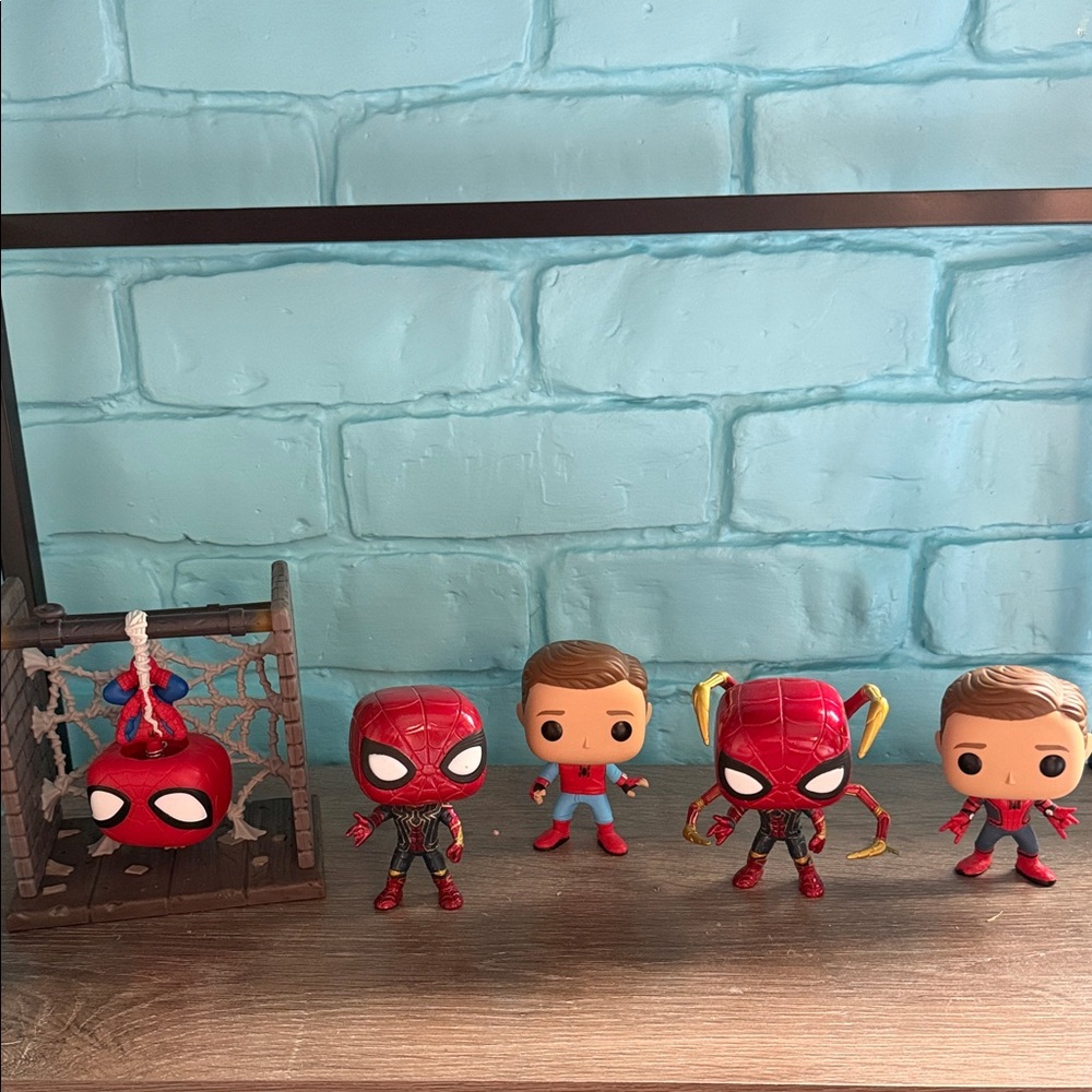 Spider-Man Funko pops